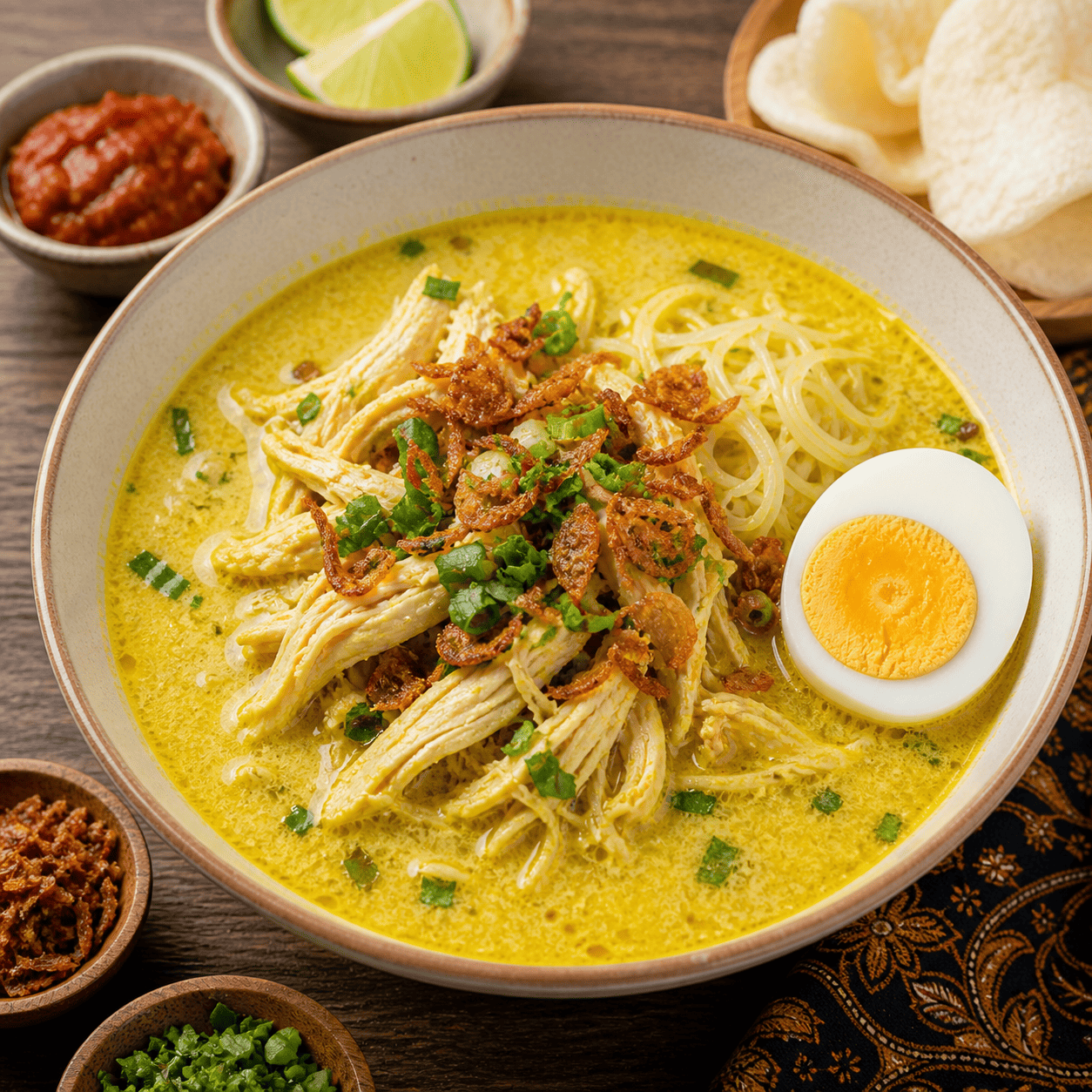 Soto Ayam Santan